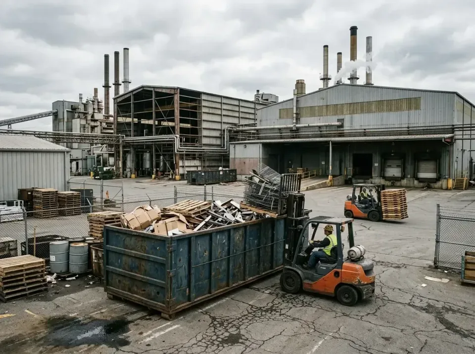 industrial-factory-scrap-conta-003 — frequently asked questions, Cheap Roll-off Dumpster Rentals in Houston, MS